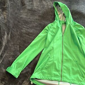 Lime Green Waterproof Raincoat